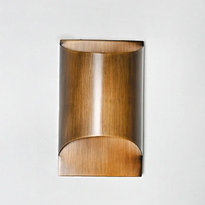 Vintage decorative steel wall light